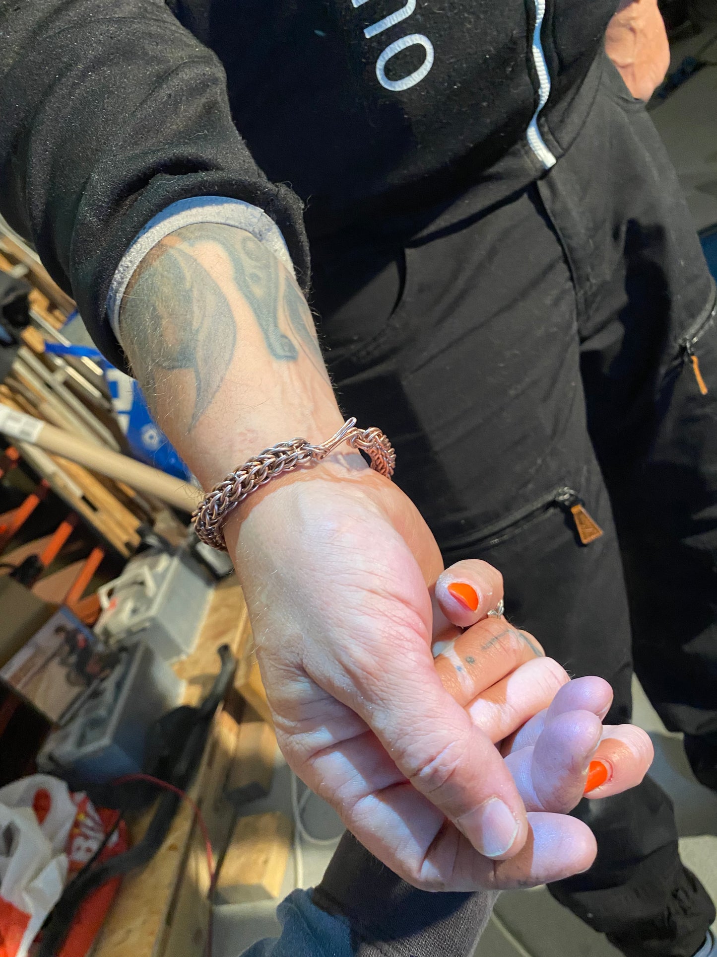 armbånd chainmaille Full Persian